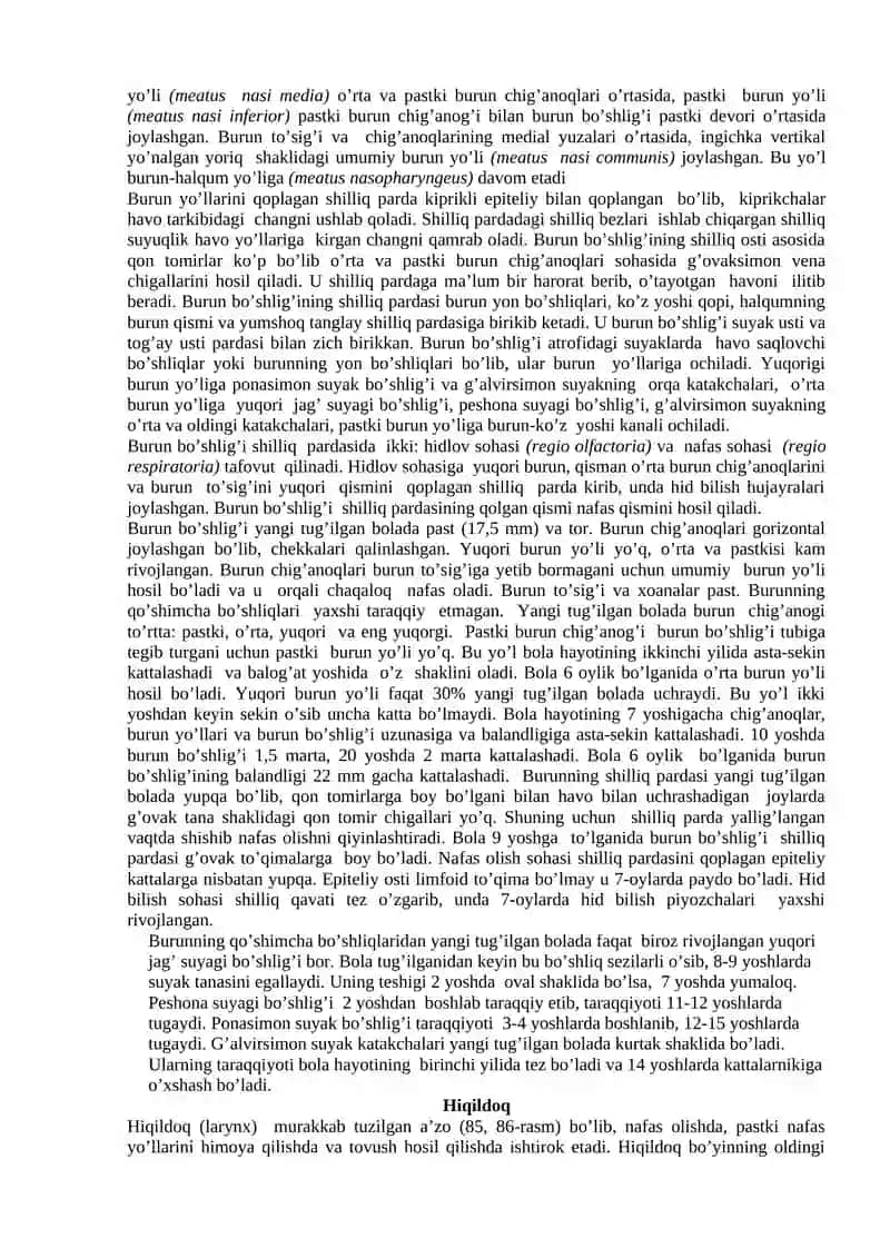 Nafas organlari tuzilishi 3