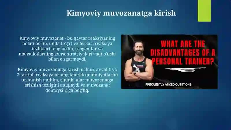 Kimyoviy muvozanat 3