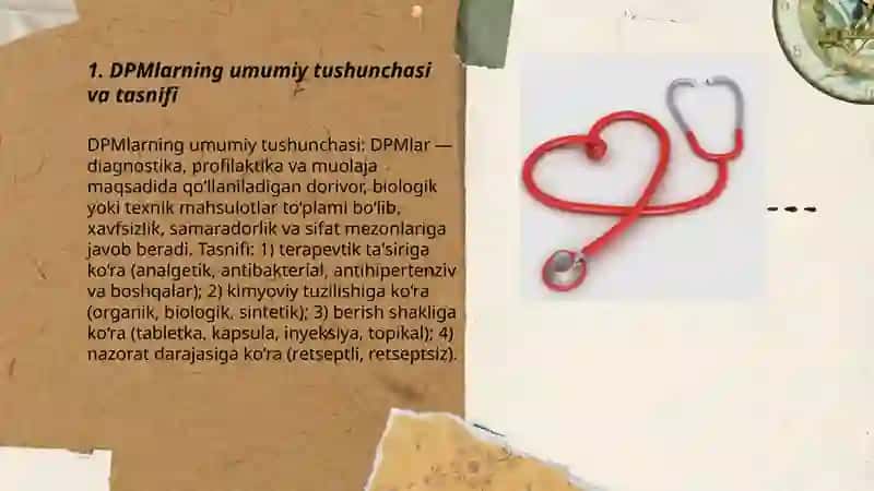DPM larning asosiy turlari va tibbiy hujjatlarni yuritish tartibi 3