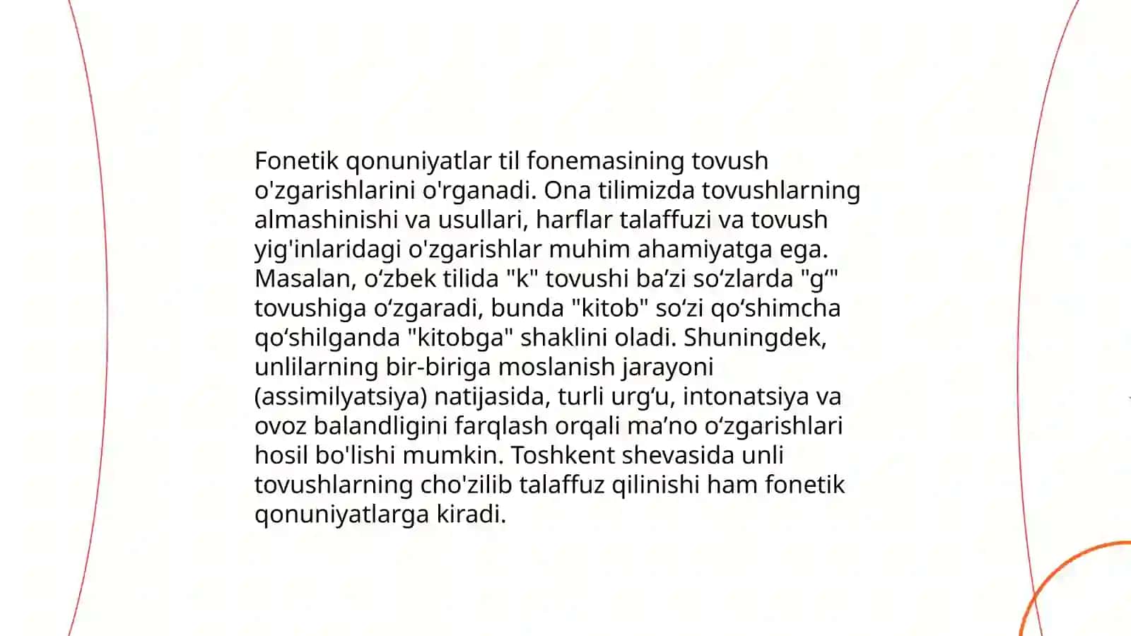 Fonetik va talaffuz me'yorlari 3