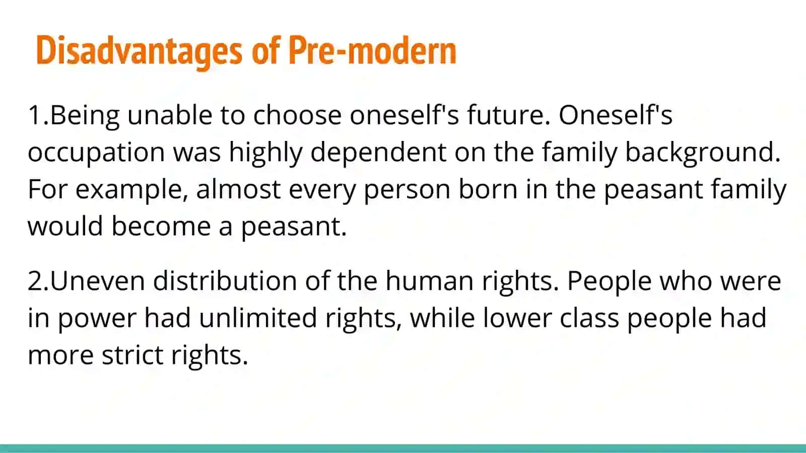 Pre-industrial Societies 3