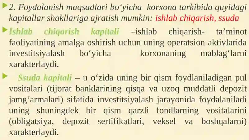 Kapitallarni Boshqarish 3