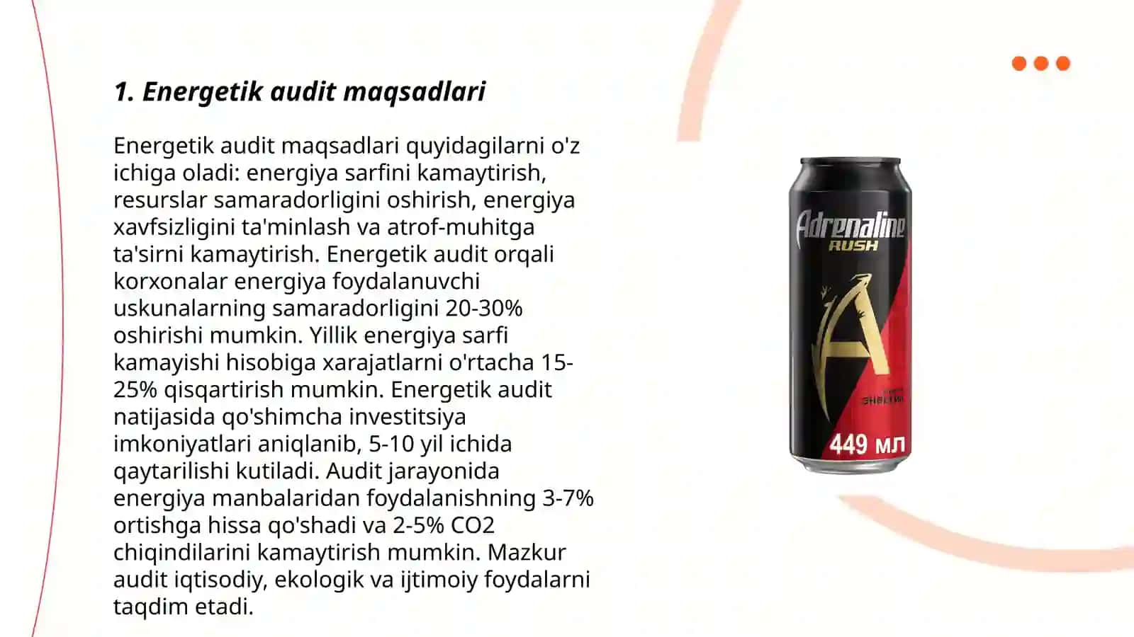 Energetik audit 3