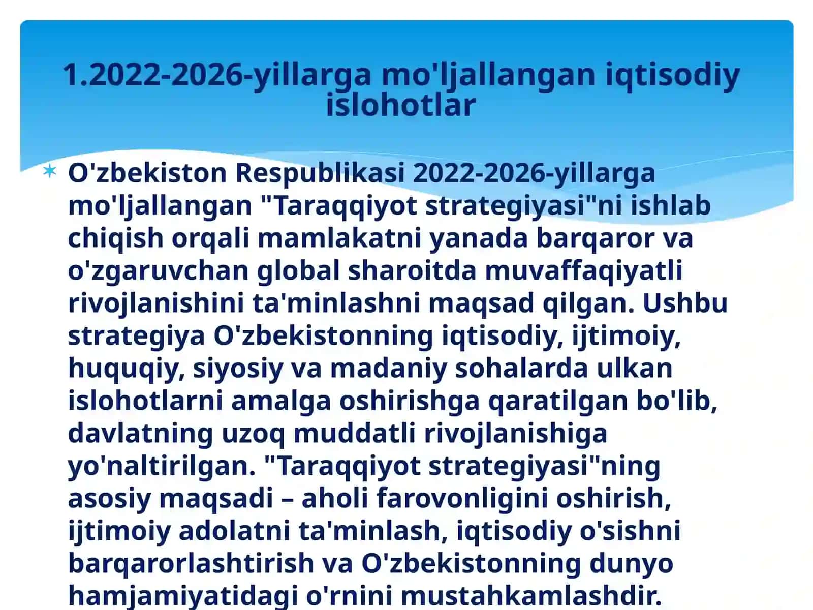 Yangi O‘zbekiston taraqqiyot strategiyasi 3