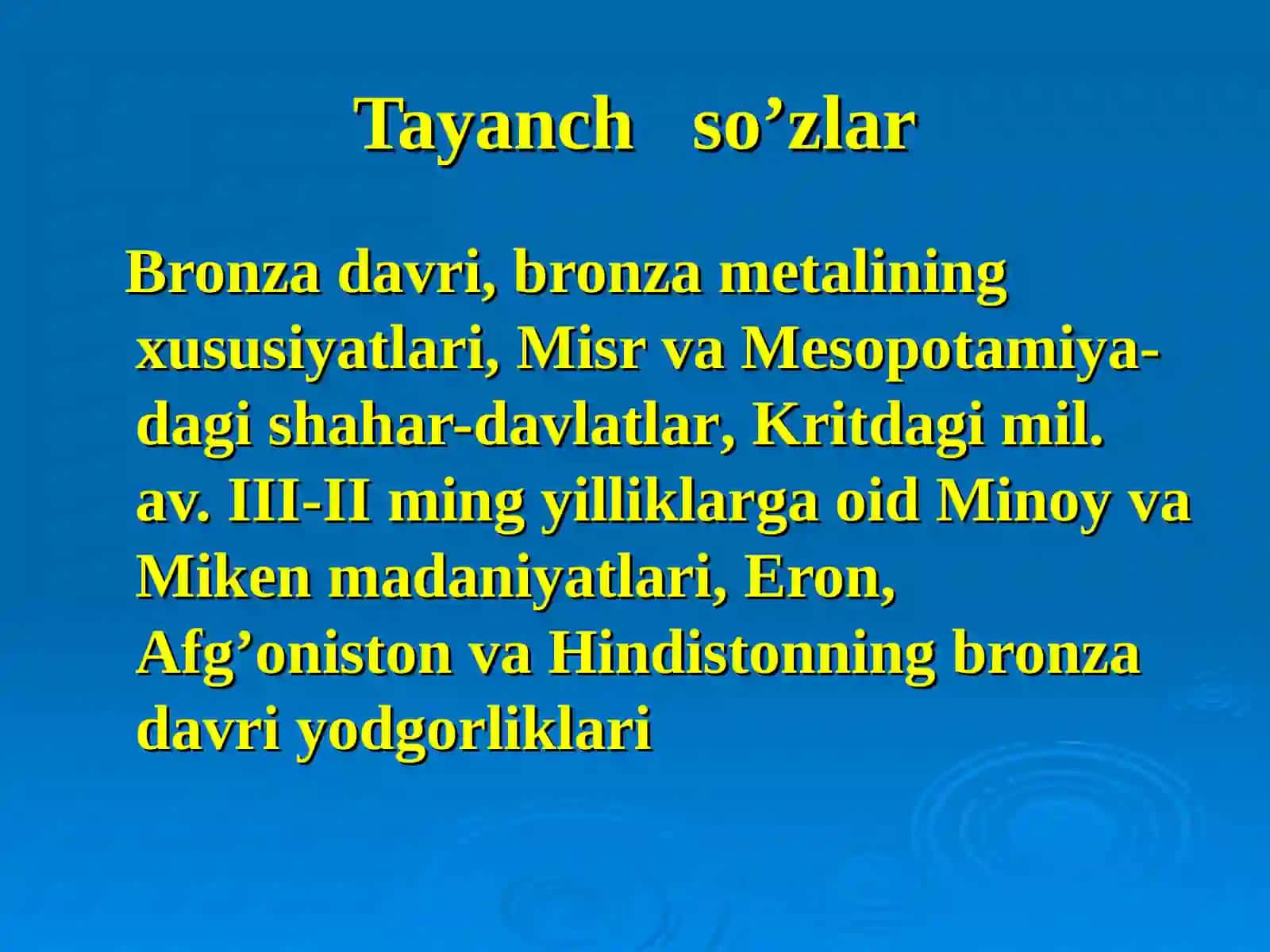 Bronza 3
