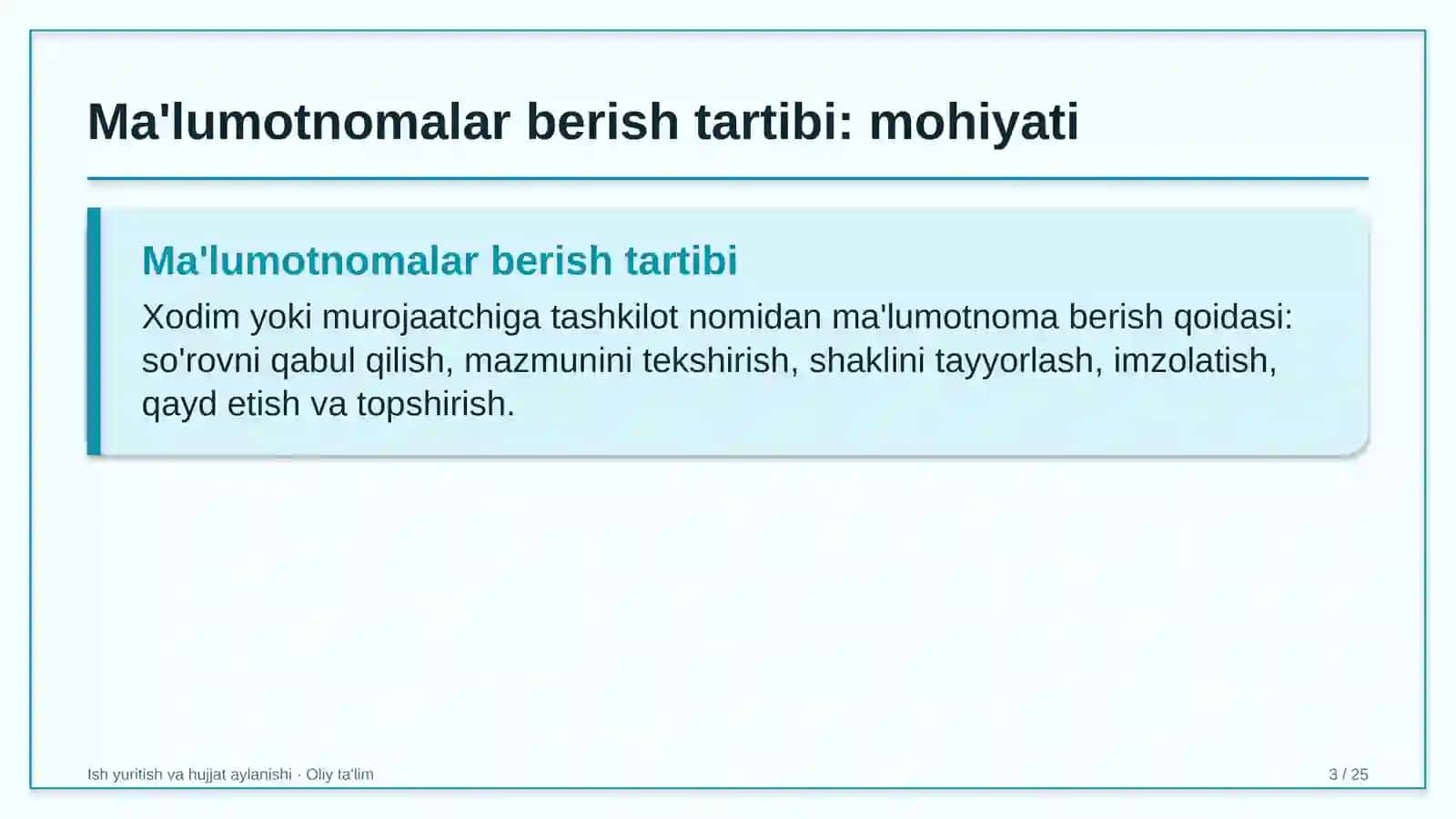 sartaroshxonalarda ma'lumotnomalar berish tartibini belgilash 8685 3