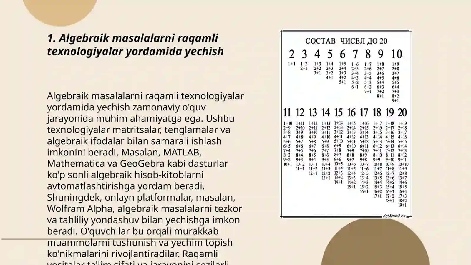Raqamli texnologiyalar yordamida matematik masalalarni yechish usullari 3