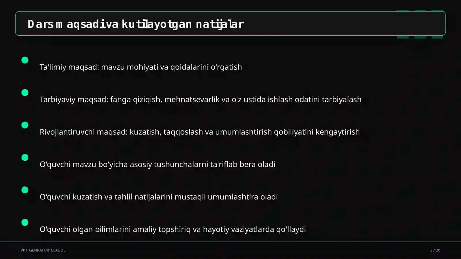 Foizlar va foizga doir masalalar (5-sinf) 3