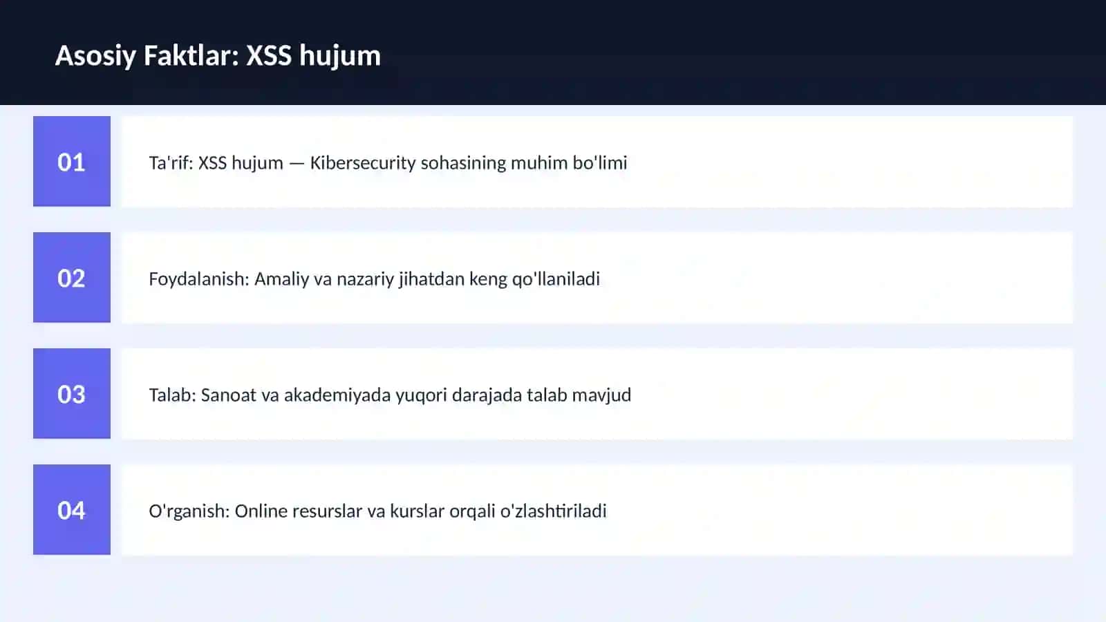 XSS hujum 3