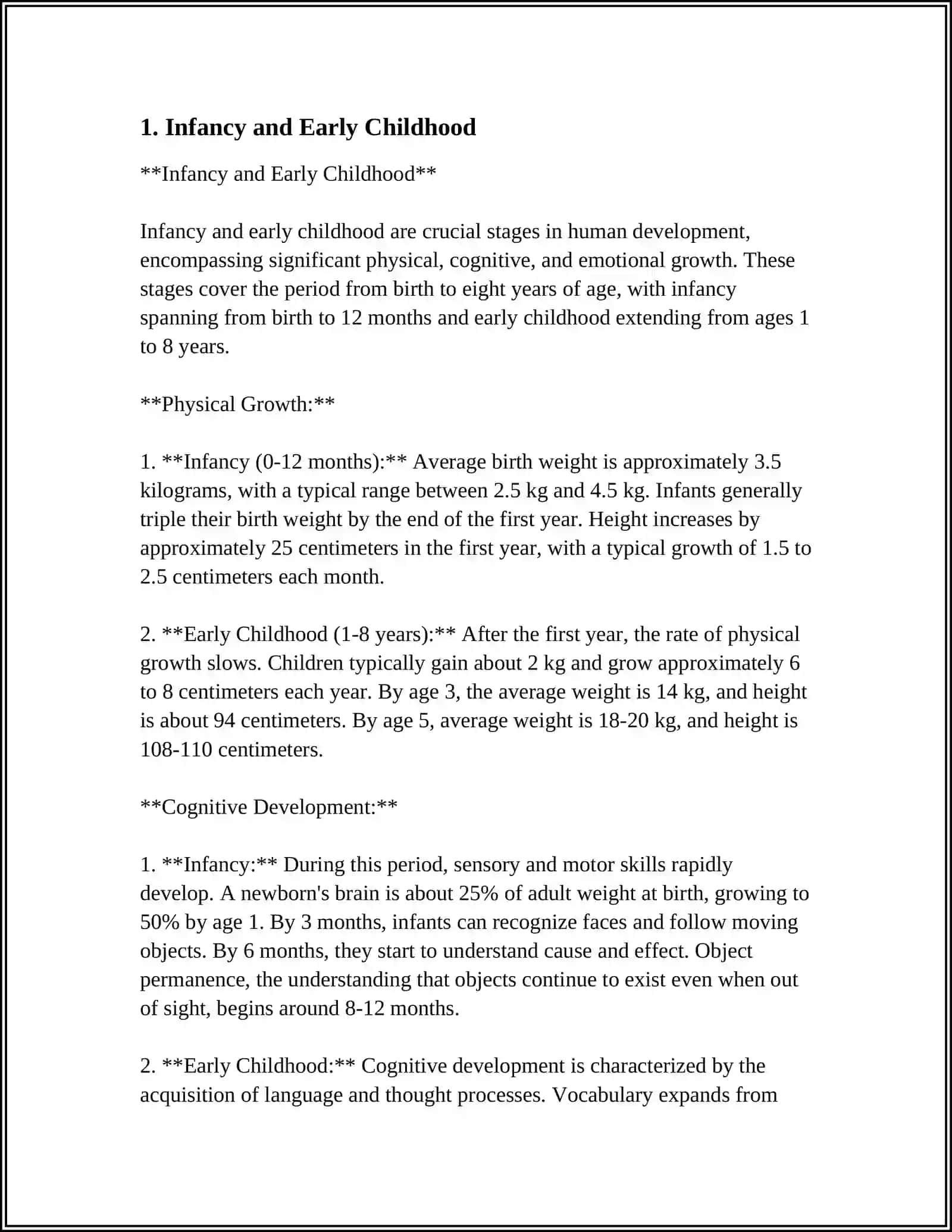 STAGES OF LIFE AND LIFE EVENTS 3