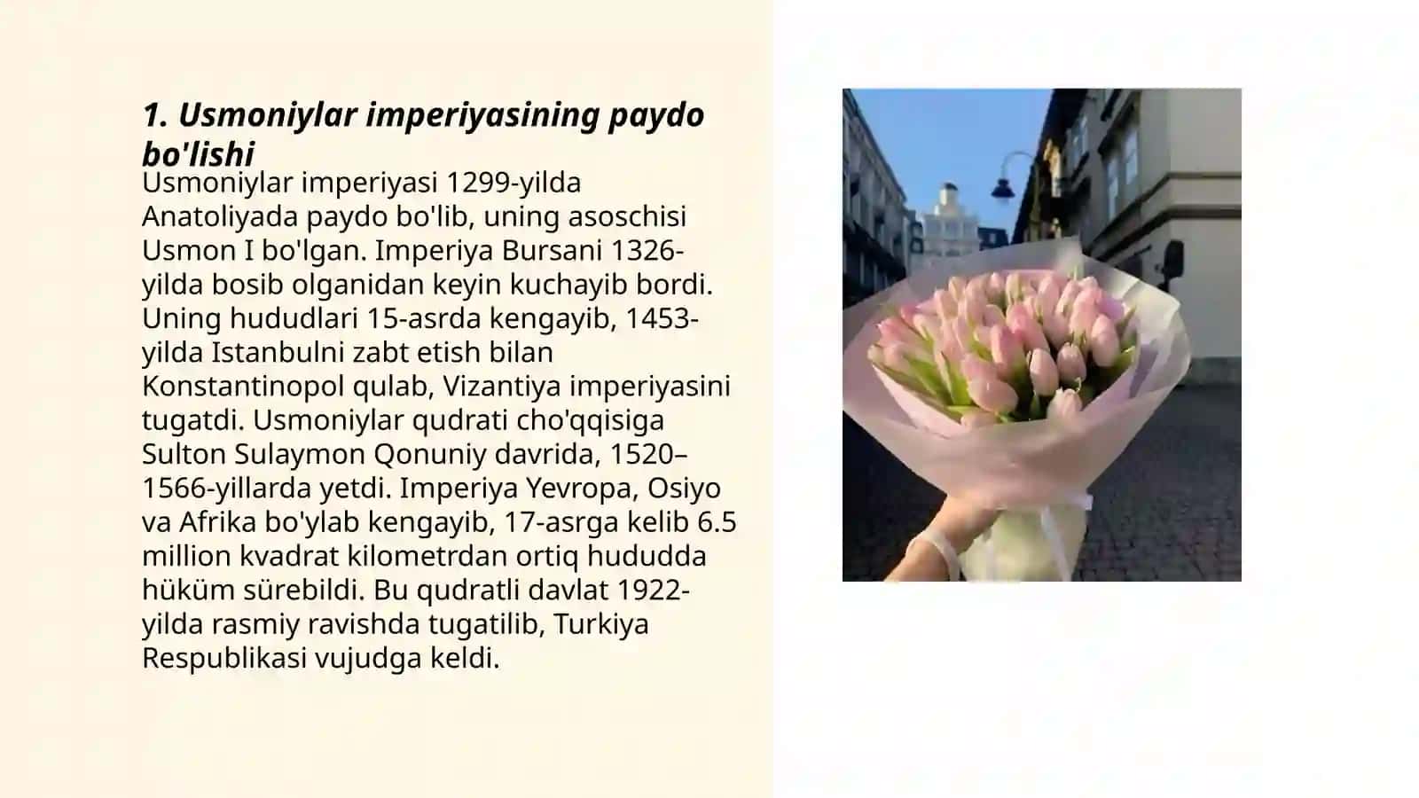 Usmoniylar imperiyasining tashkil topishi 3