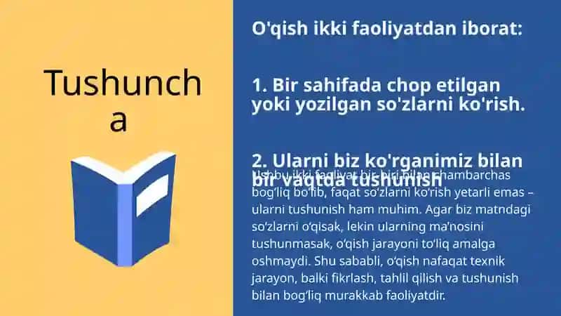 O'qish qobilyatlari 3