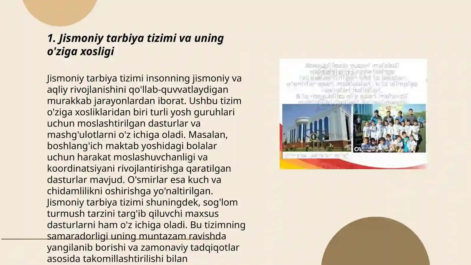 Õzbekiston Respublikasida jismoniy tarbiya va sport rivojlanishi 3