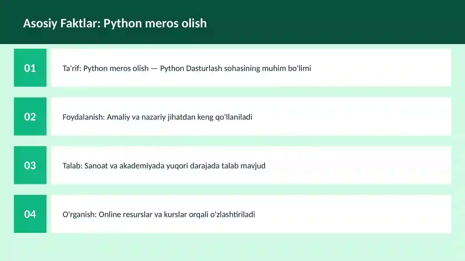 Python meros olish 3