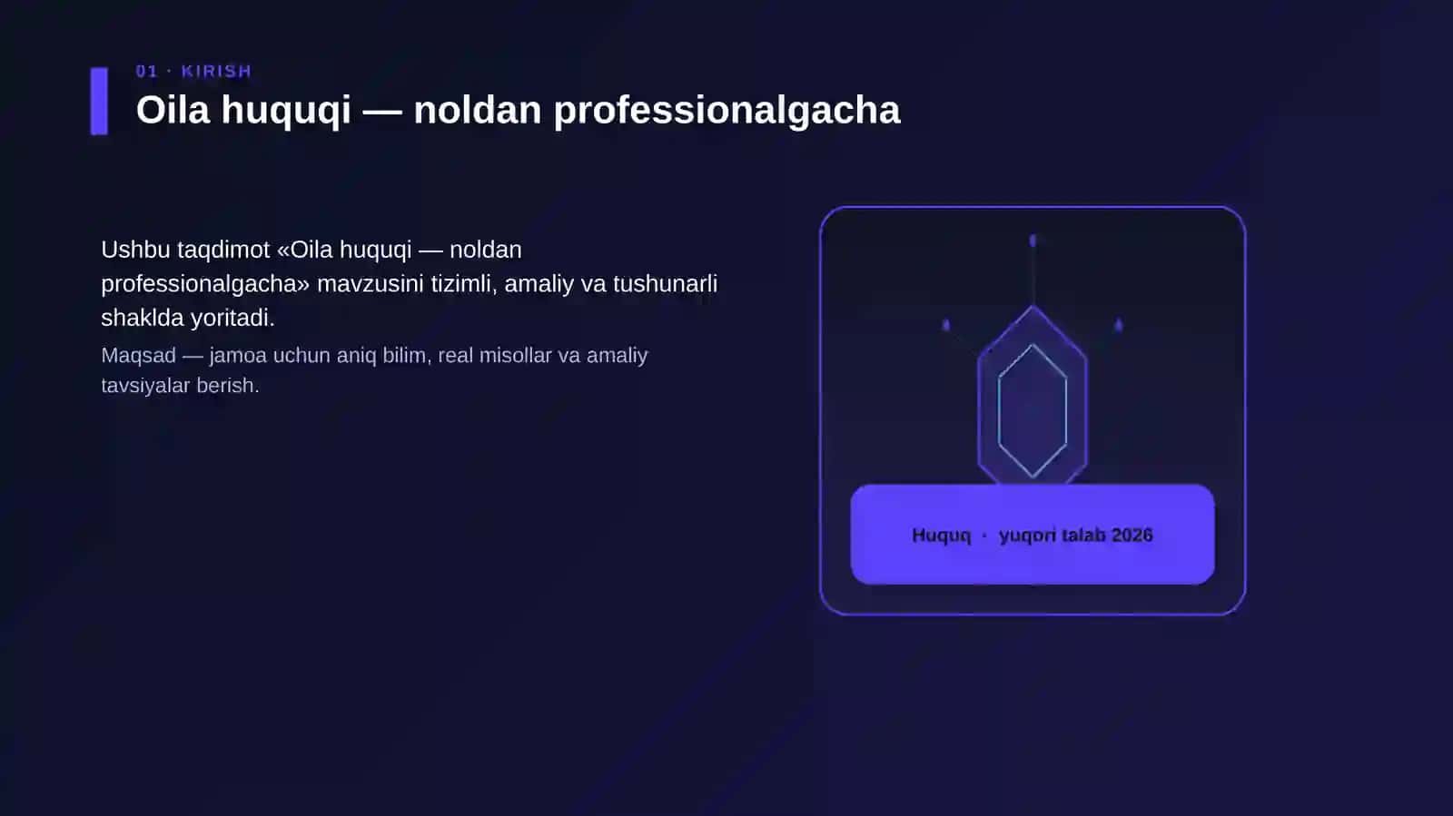 Oila huquqi — noldan professionalgacha 3