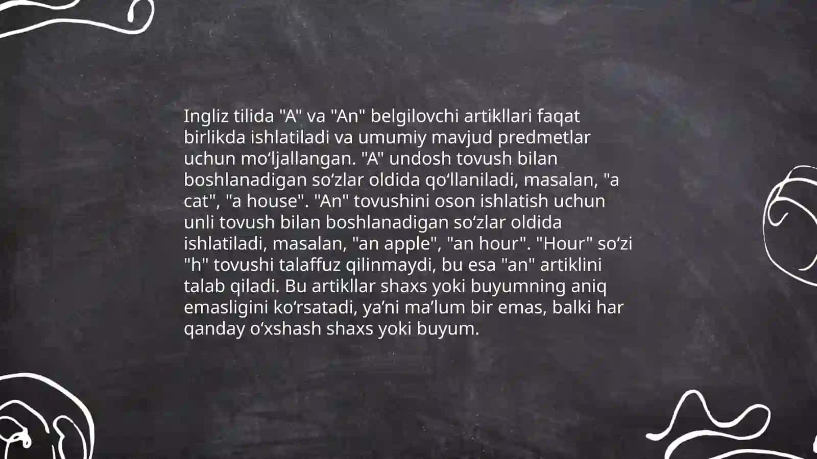 "A" va "An" artikllari 3