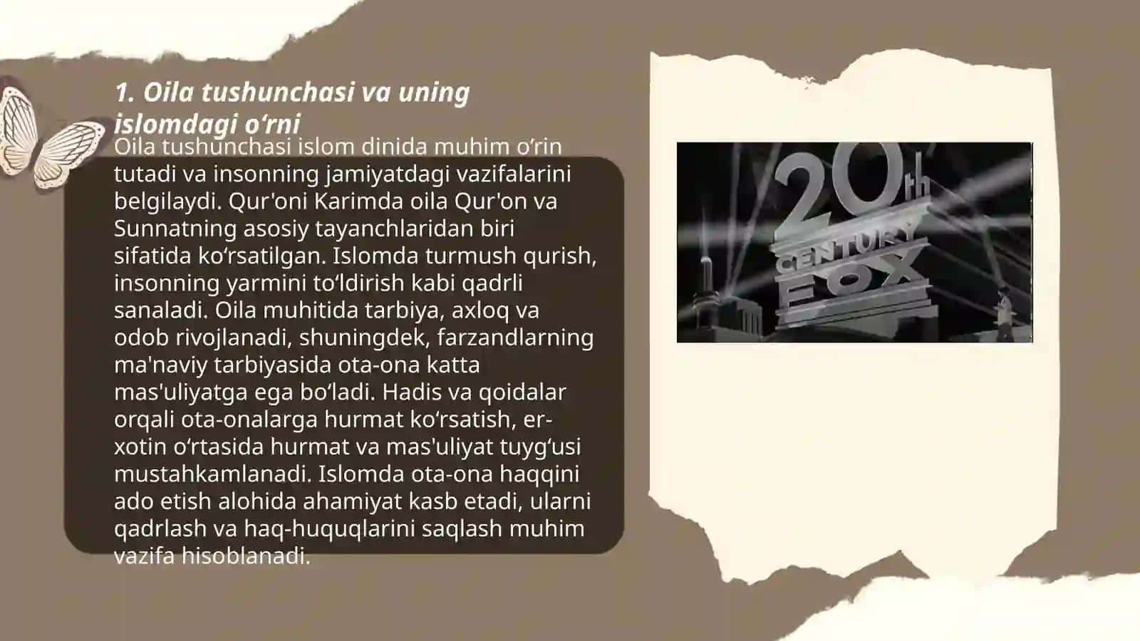 Islomda oila tushunchasi va uning ahamiyati Raximboyeva Gavhar 3