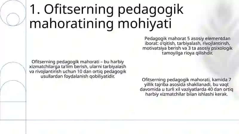Ofitserning pedagogik mahorati-uning psixologik-pedagogik tafakkuri 3