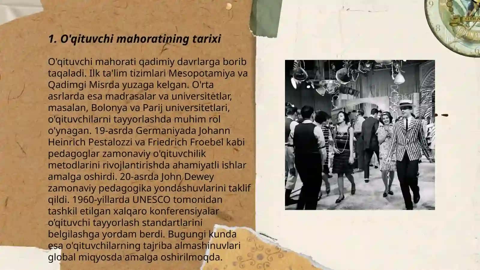 O'qituvchi mahoratining tarixi 3