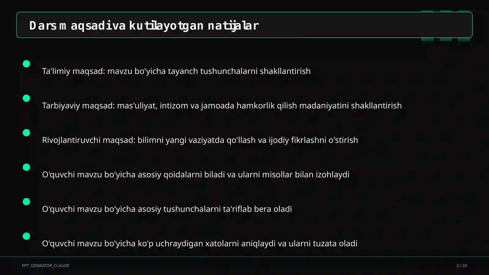 Metall bilan ishlash: tunuka buyumlar (6-sinf) 3