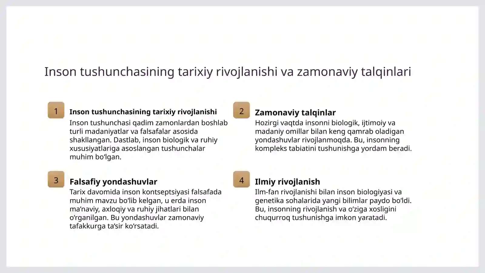 Inson -ijtimoy va biologik vujud 3