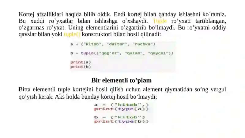 Tuple (Kortej) 3