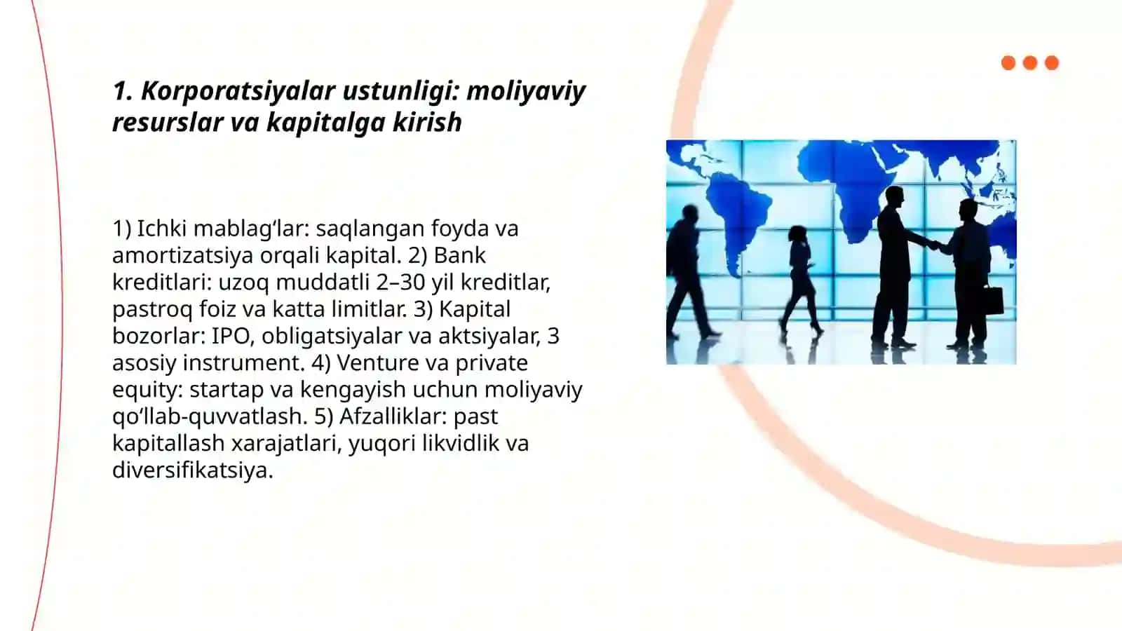 Korporatsiyalar ustunligi 3