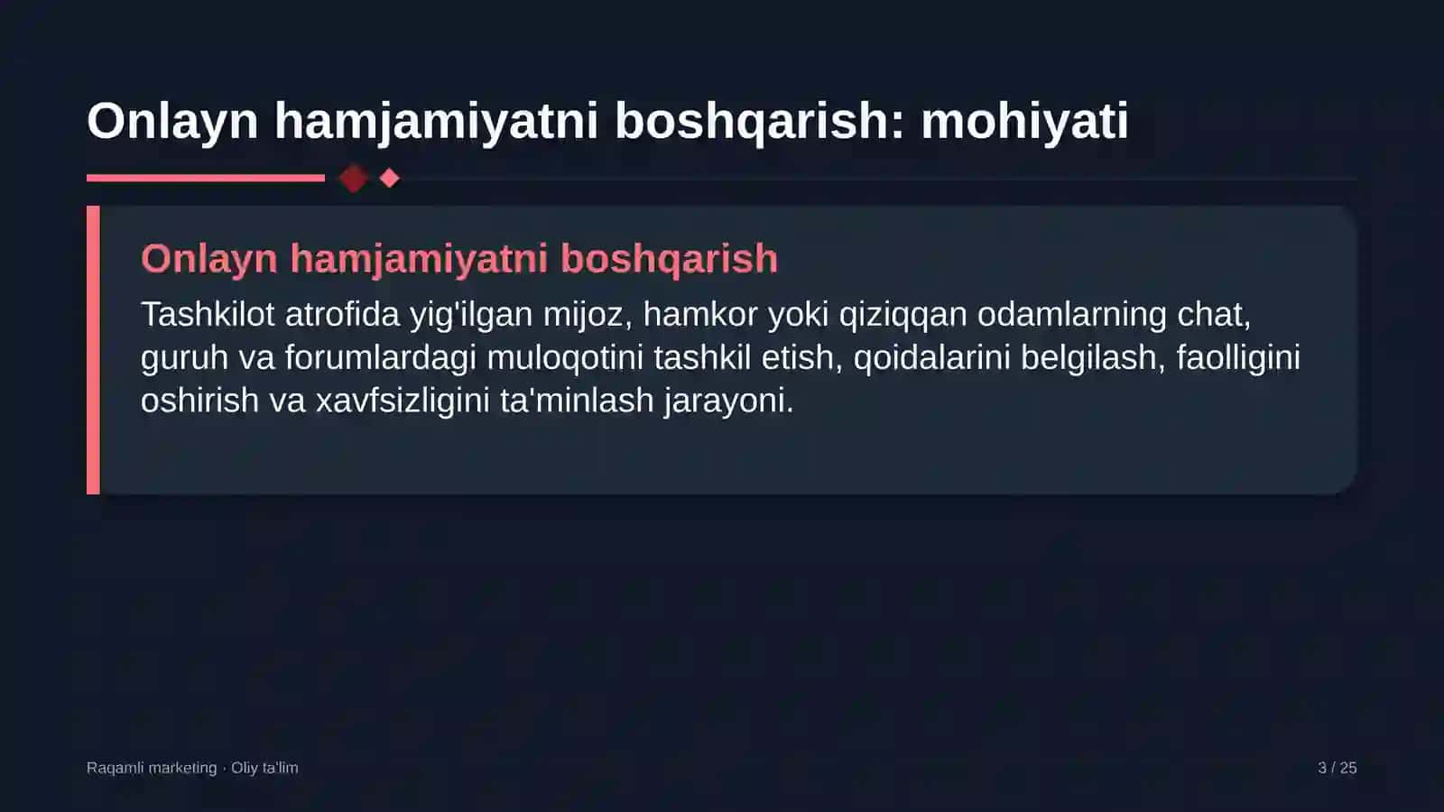 Yaylov chorvachiligida onlayn hamjamiyatni boshqarish 3