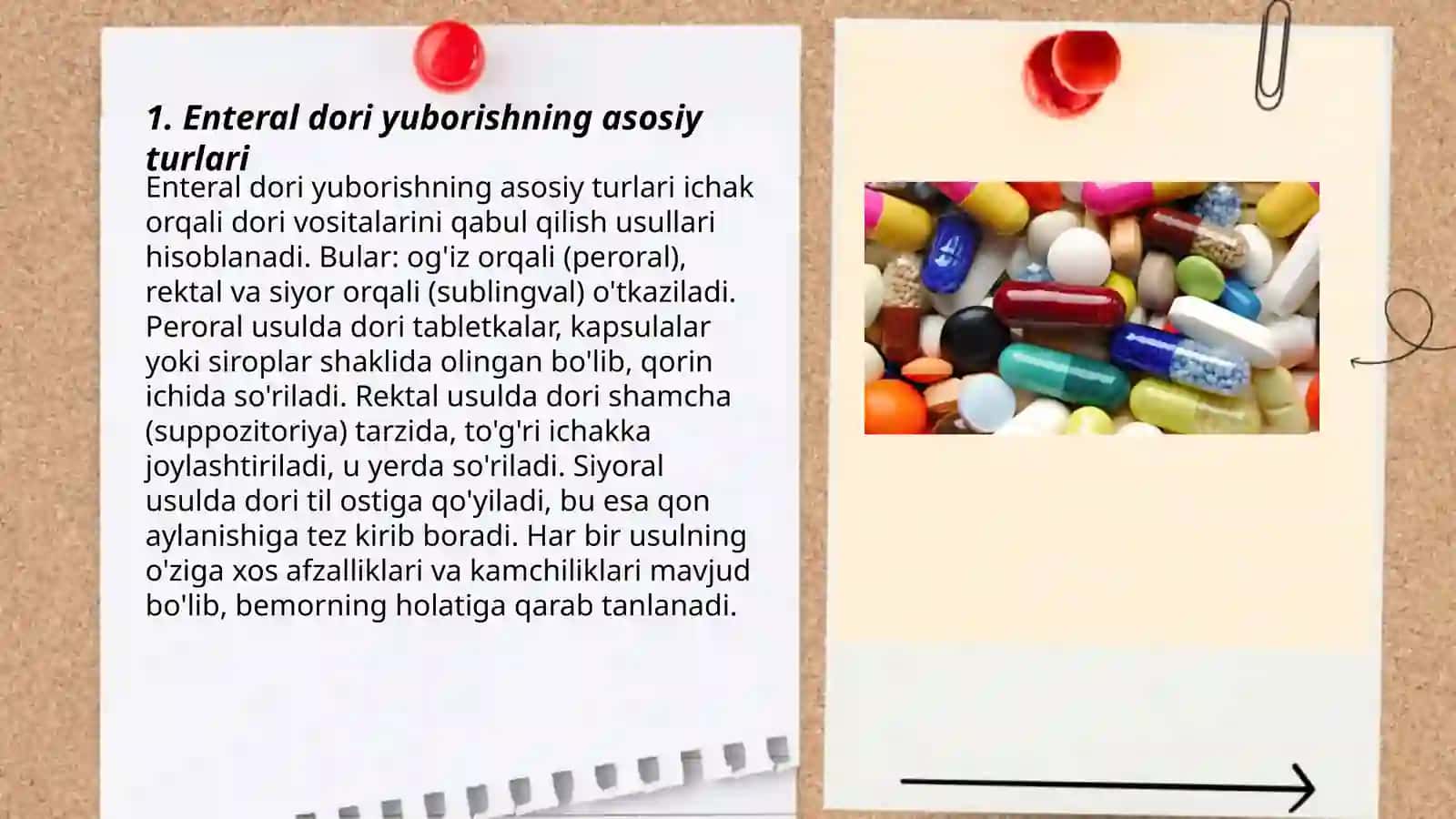 Dorilarni organizmga enteral yuborish qoidalari 3