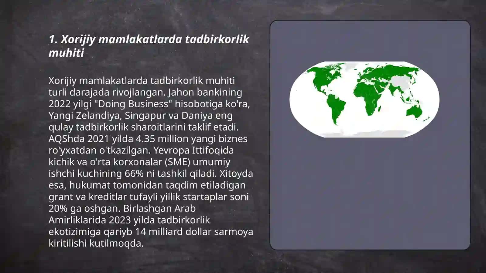 Xorijiy mamlakatlarda tadbirkorlikning rivojlanishi 3