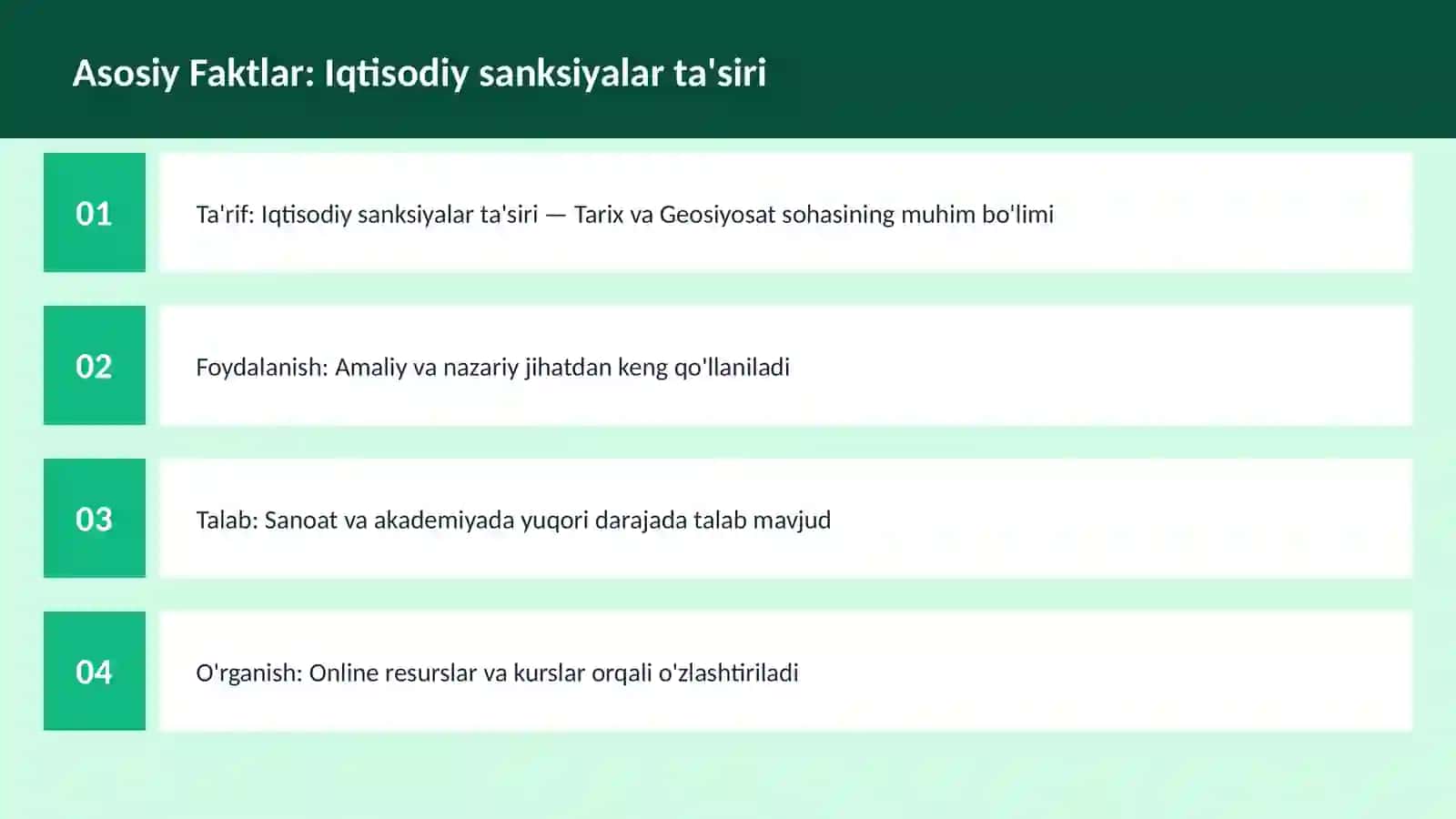 Iqtisodiy sanksiyalar ta'siri 3