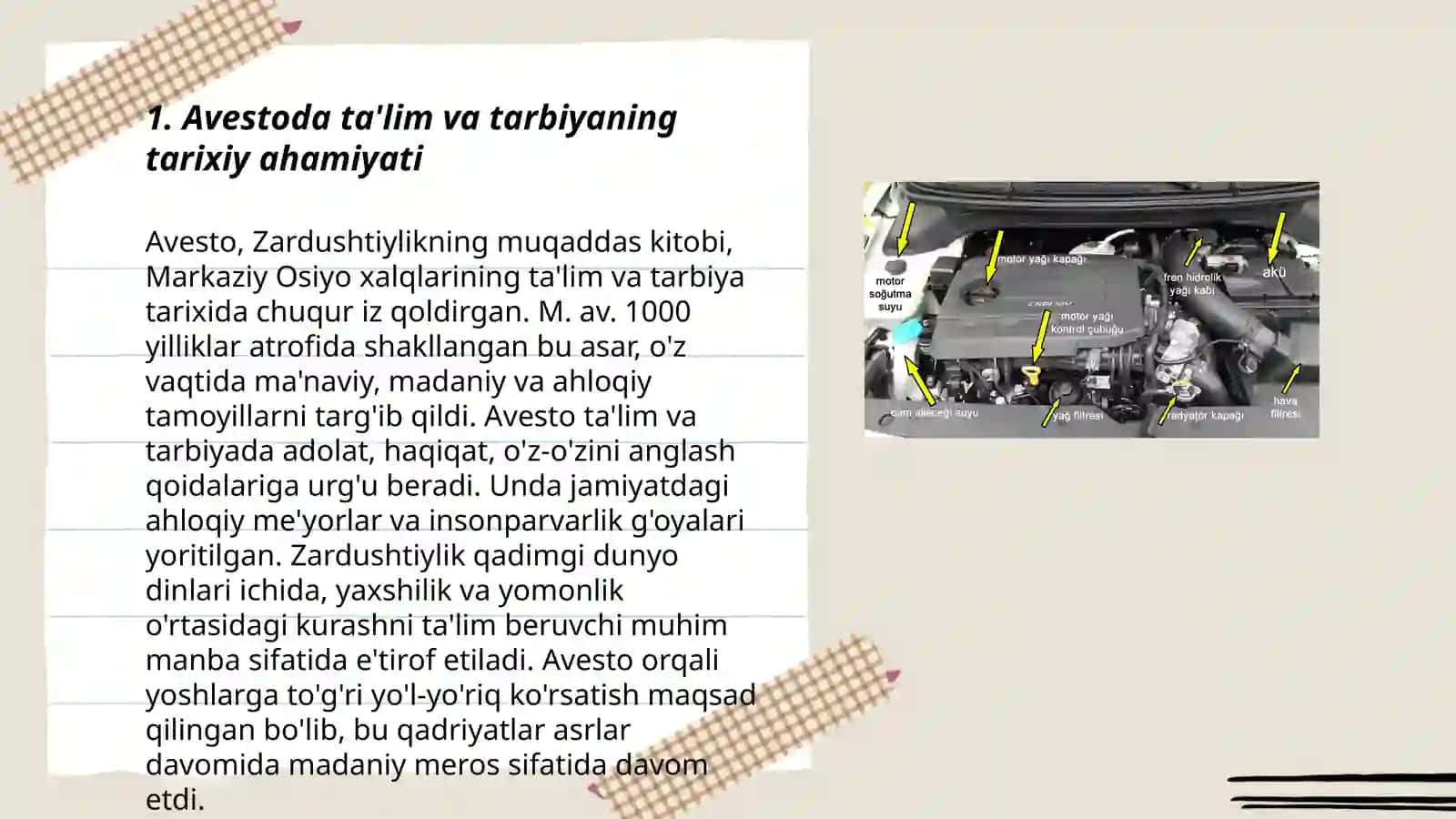 Avestoda ta'lim va tarbiya 3