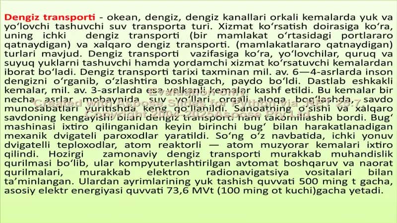 Kruiz kemalarida ekskursiya  va  xizmat ko’rsatish. 3