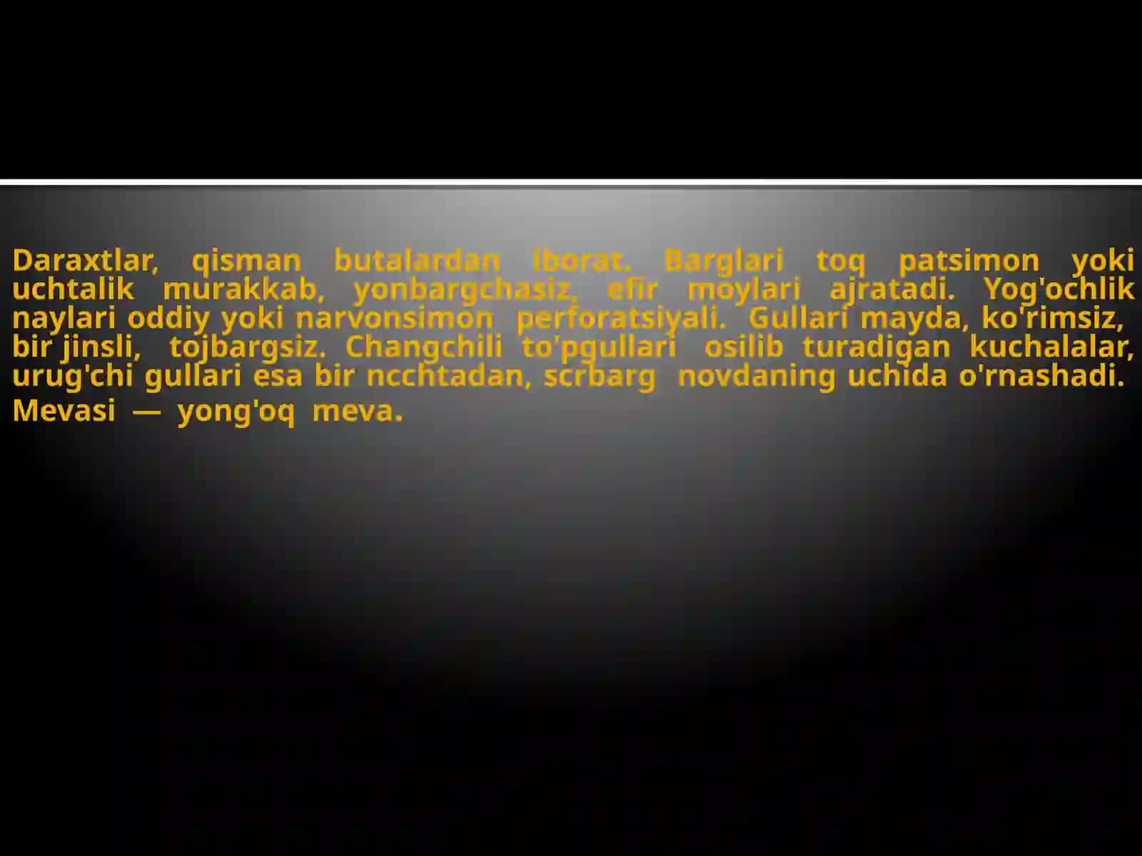 Yong‘oqnomalarqabilasi—Juglandalcs 3