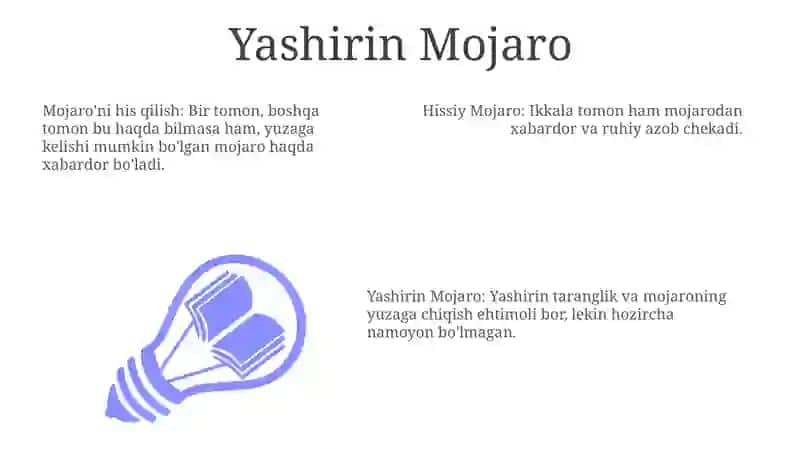Yashirin Mojaro 3
