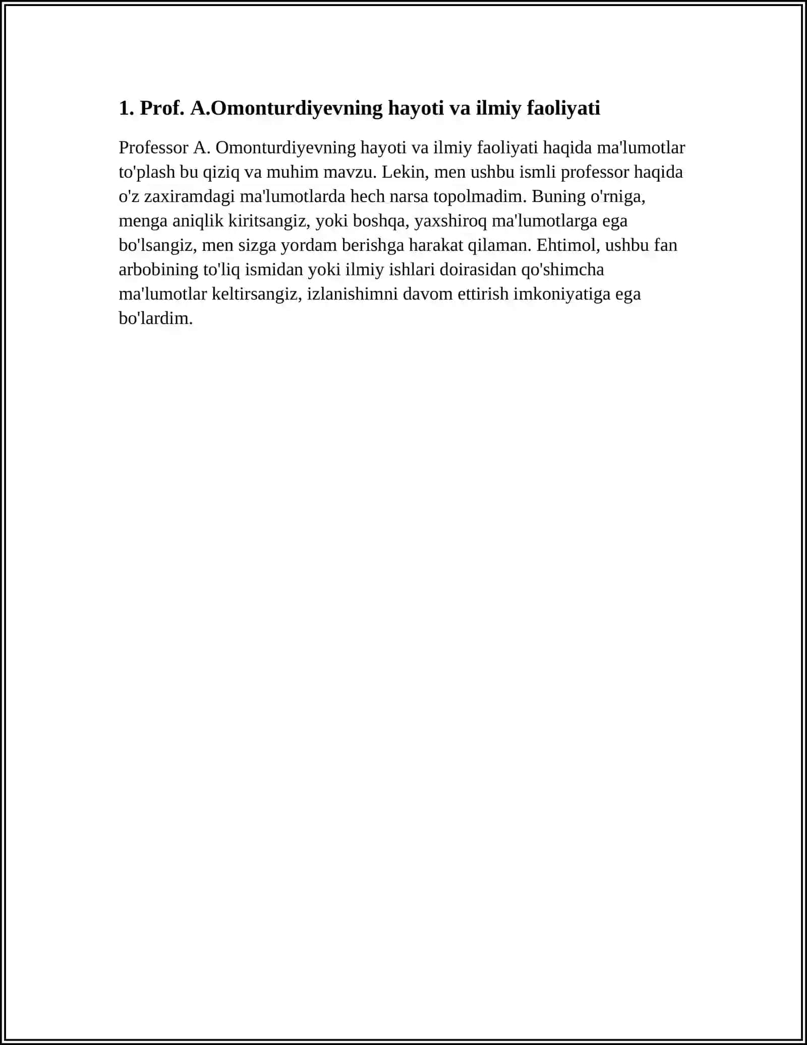 Oʻzbek Tilshunosligi Rivojida Professor A. Omonturdiyevning Oʻrni 3