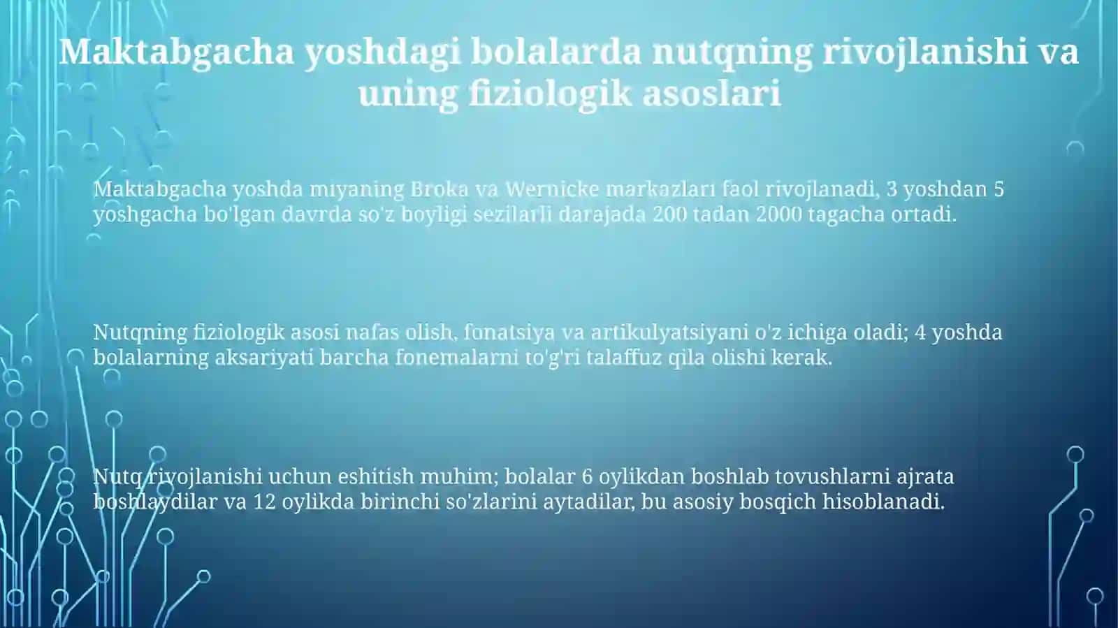 Maktabgacha yoshdagi bolalarda nutq va hayolning rivojlanishi 3