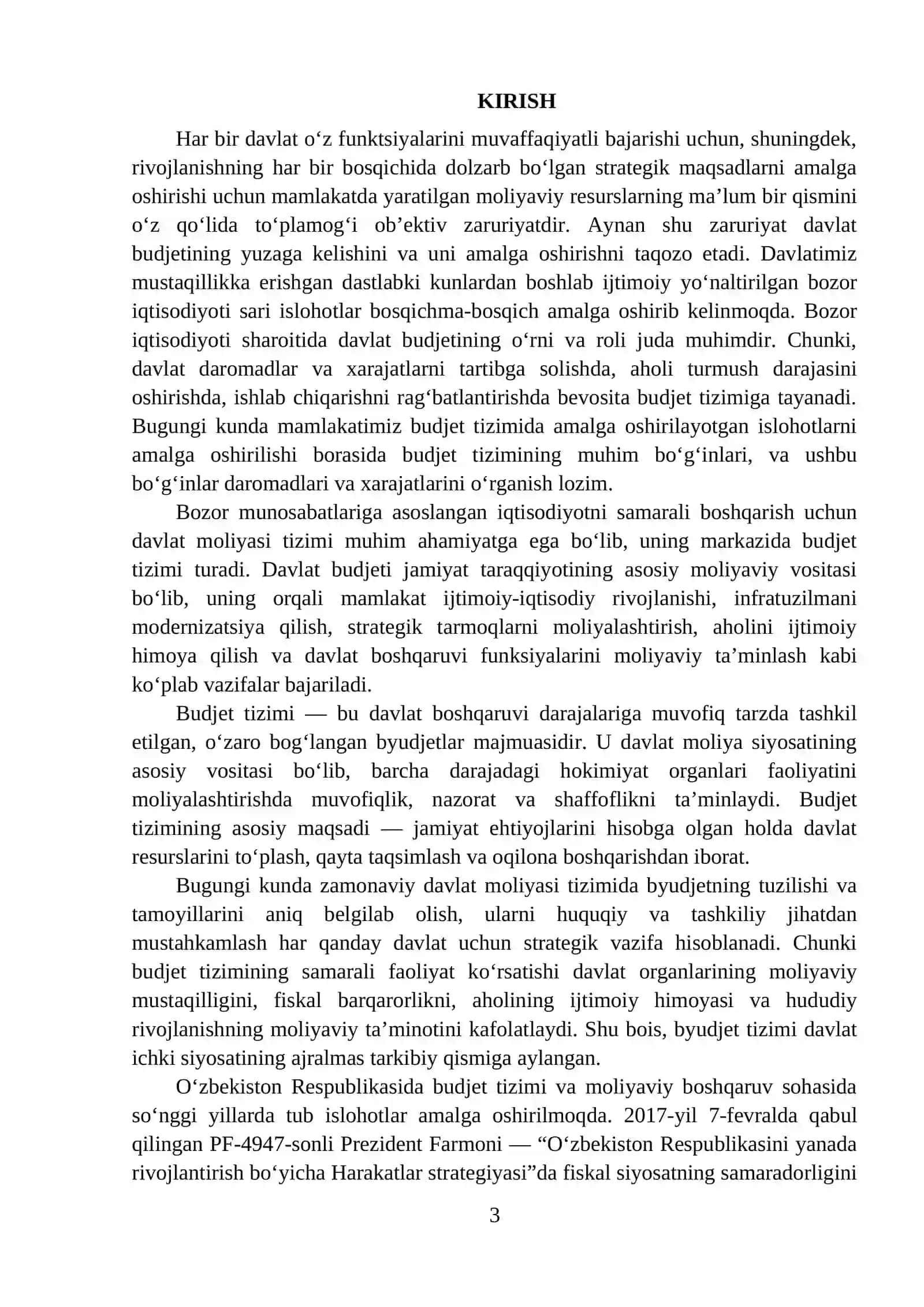 BUDJET TIZIMI 3