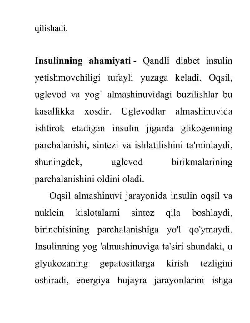 Qandli diabet 3