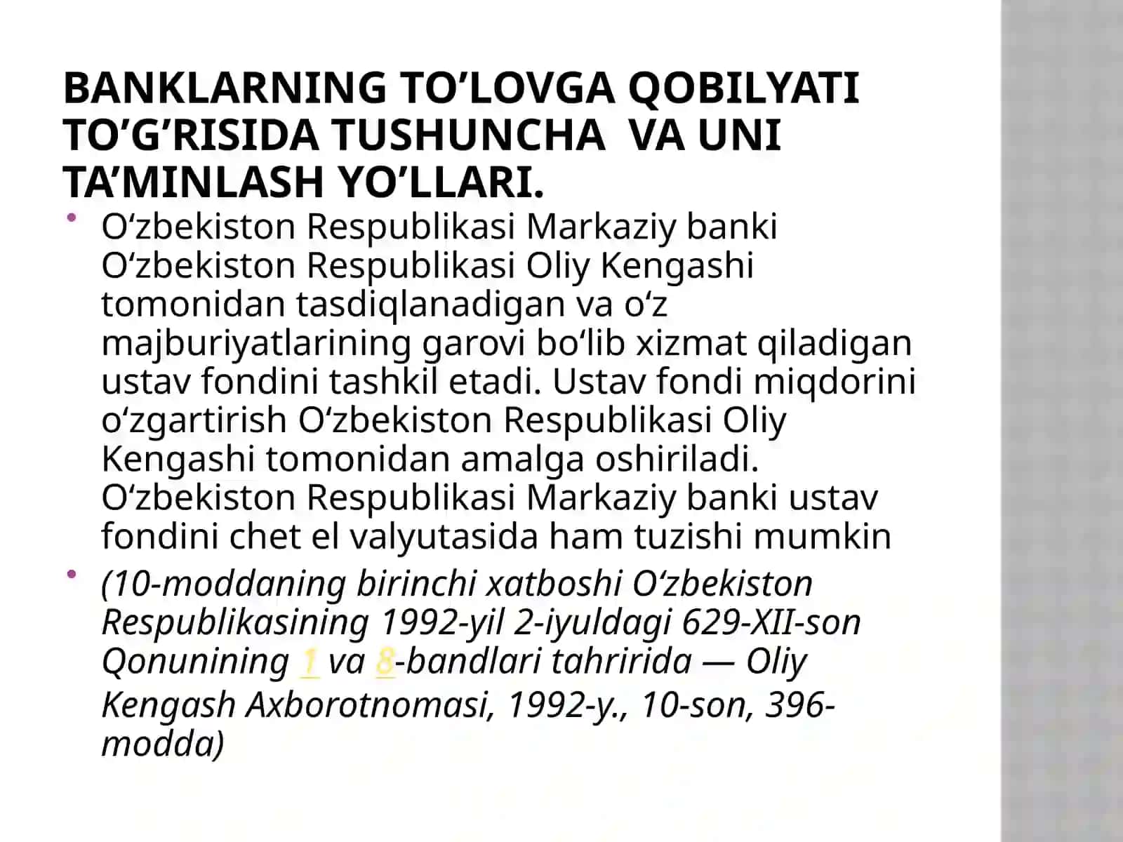 Pul va kredit tizimi 3