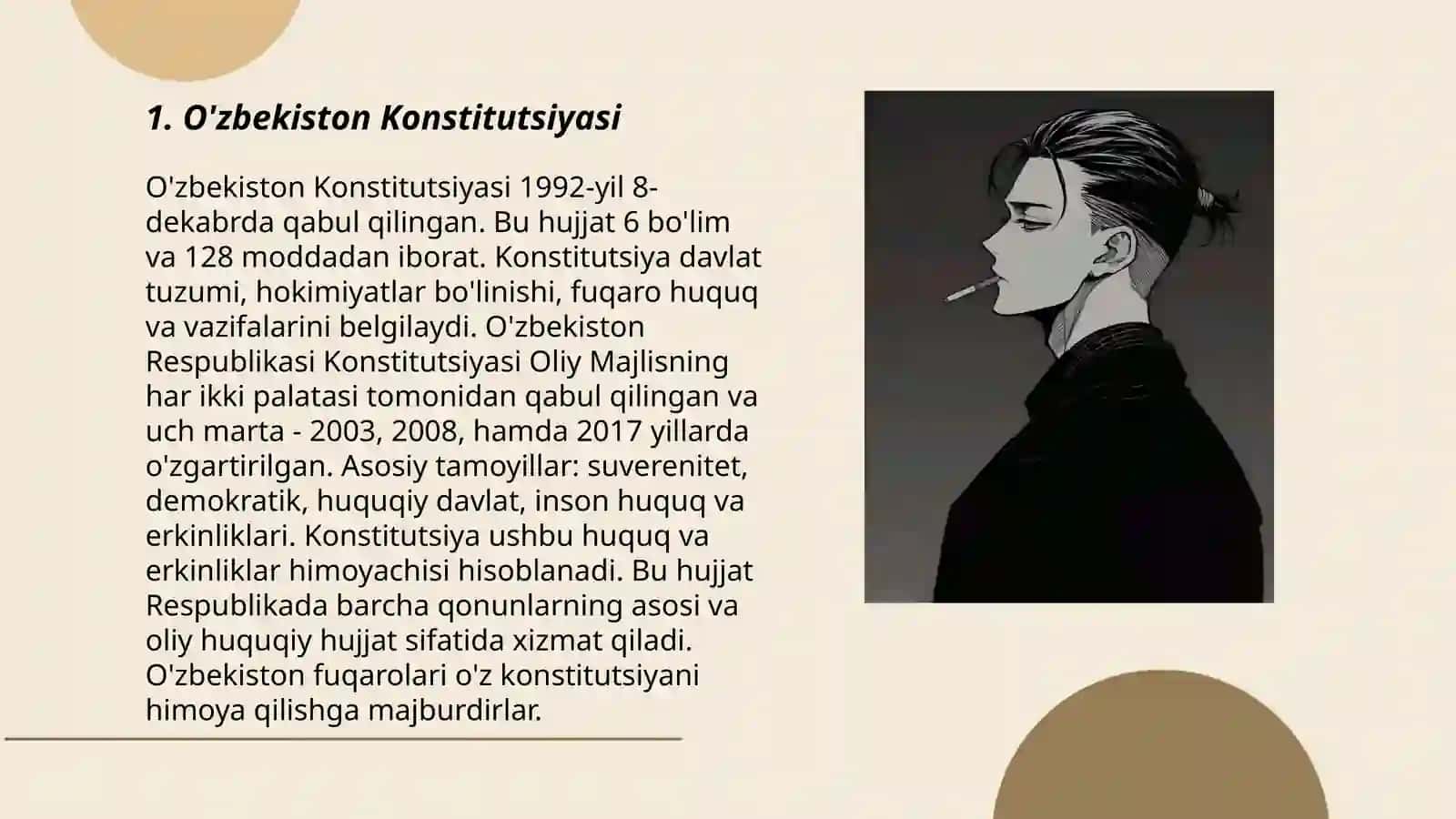 O'zbekiston Konstitutsiyasi 3