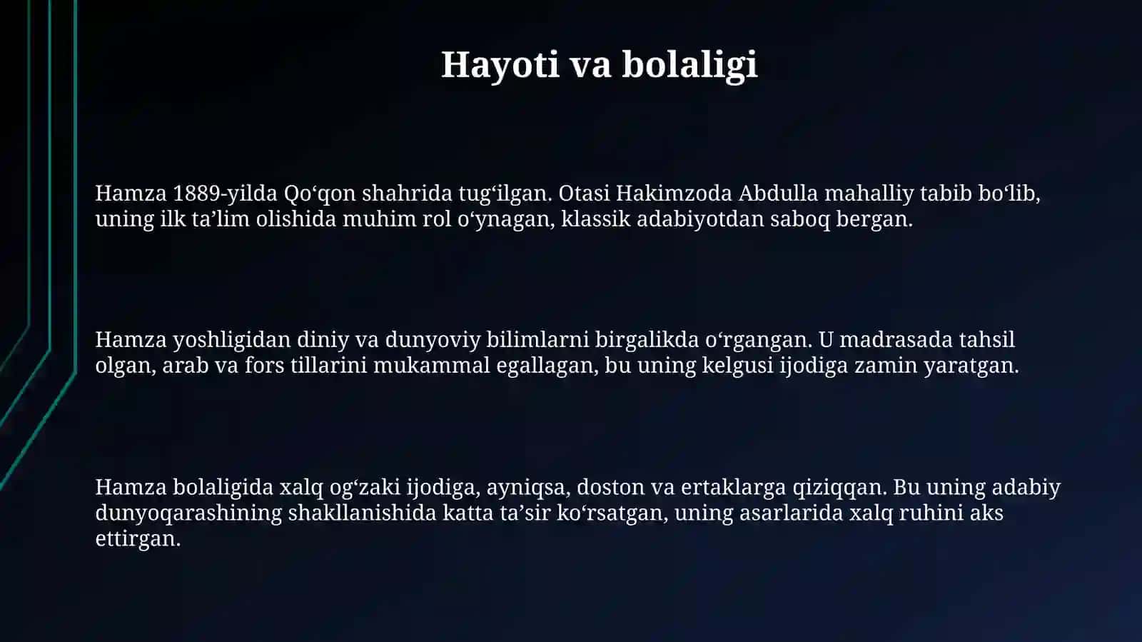 Hamza hayoti va ijodi 3