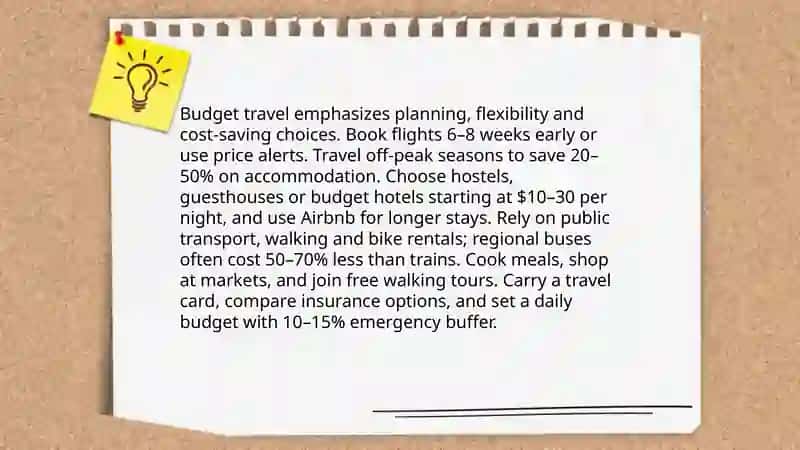 Budget Travel 3