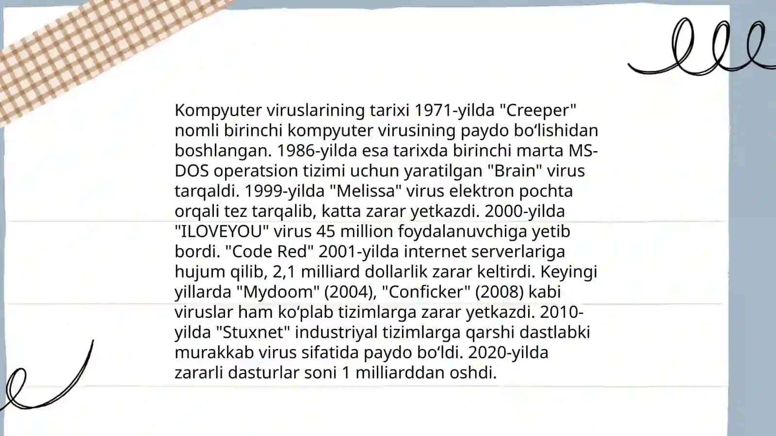 Kompyuter viruslari va virusdan ximoyalanish 3