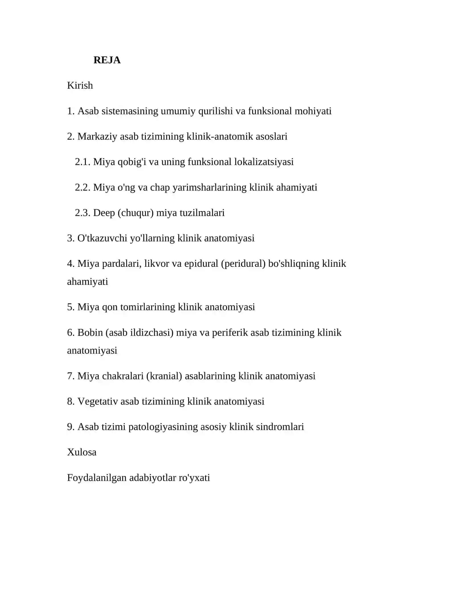 ASAB SISTEMASINING KLINIK ANATOMIYASI 3