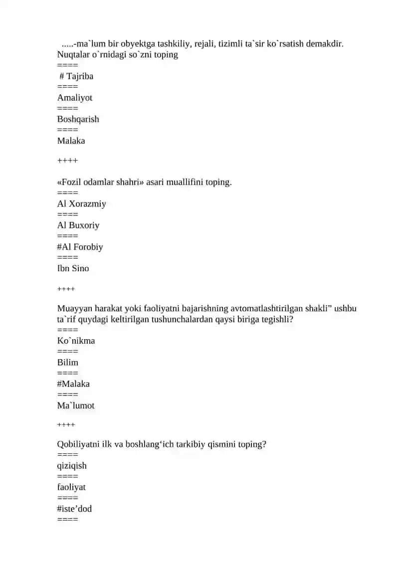 O`qitish usuli 3