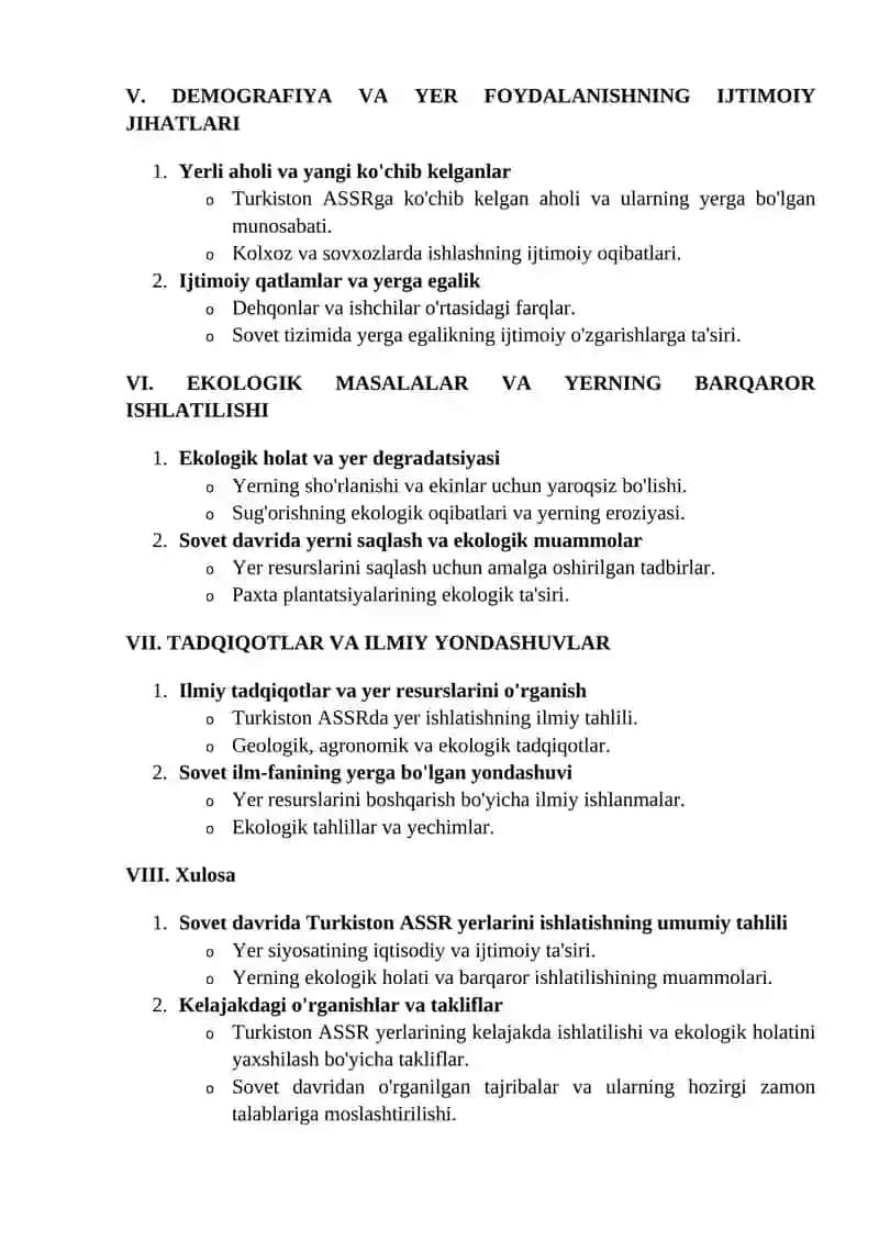 Sovet Davri Tadqiqotlarida O‘rganilishi Turkiston ASSR Yer-suv Munosabatlari Tarixi 3