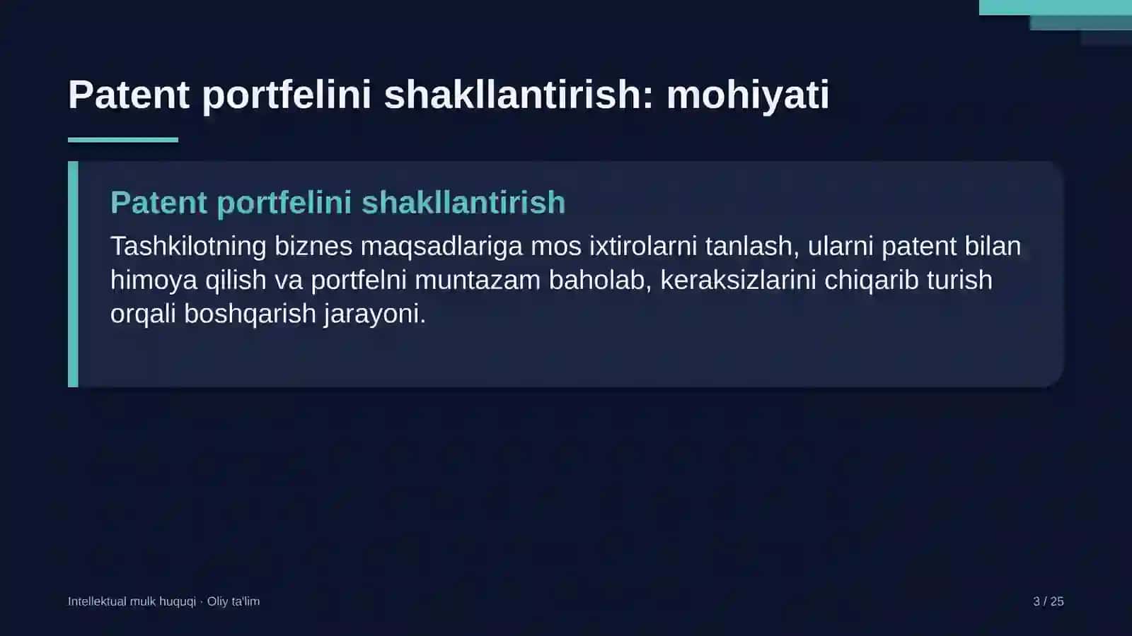 Energiya saqlash tizimlarida patent portfelini shakllantirish 3