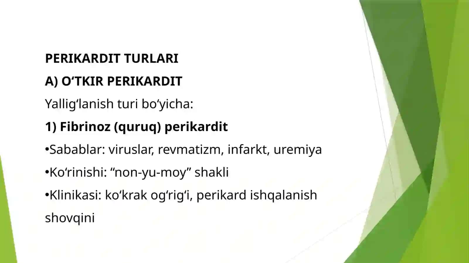 PERIKARD KASALLIKLARI 3