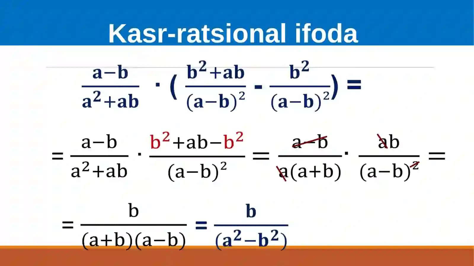 Kasr-ratsionalifoda 3